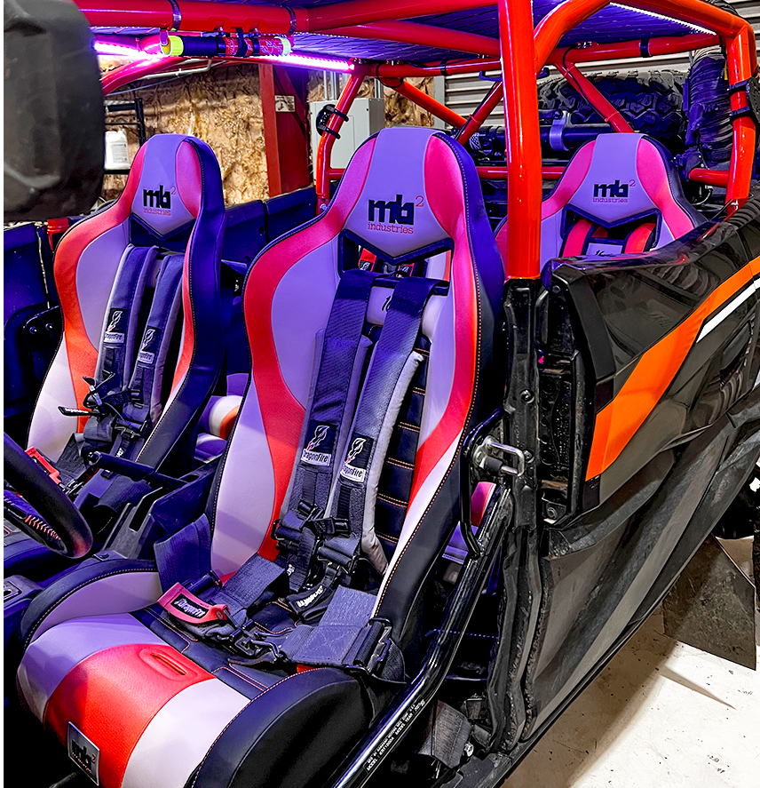 Experience Unmatched Comfort with Custom Offroad Seats for Kawasaki by MB2 Seats