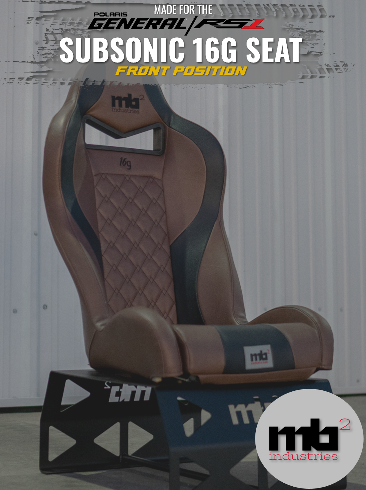 POLARIS GENERAL/RS1 SUBSONIC 16G SEAT