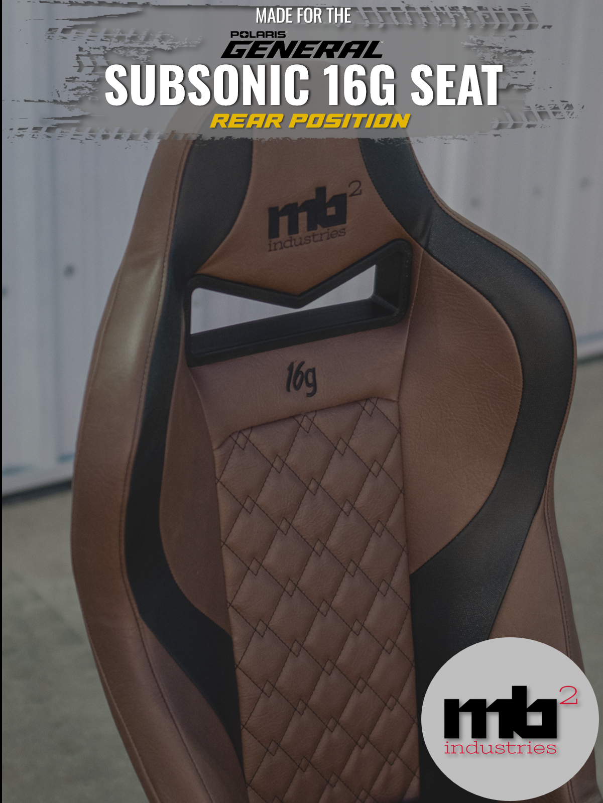 POLARIS GENERAL SUBSONIC 16G SEAT