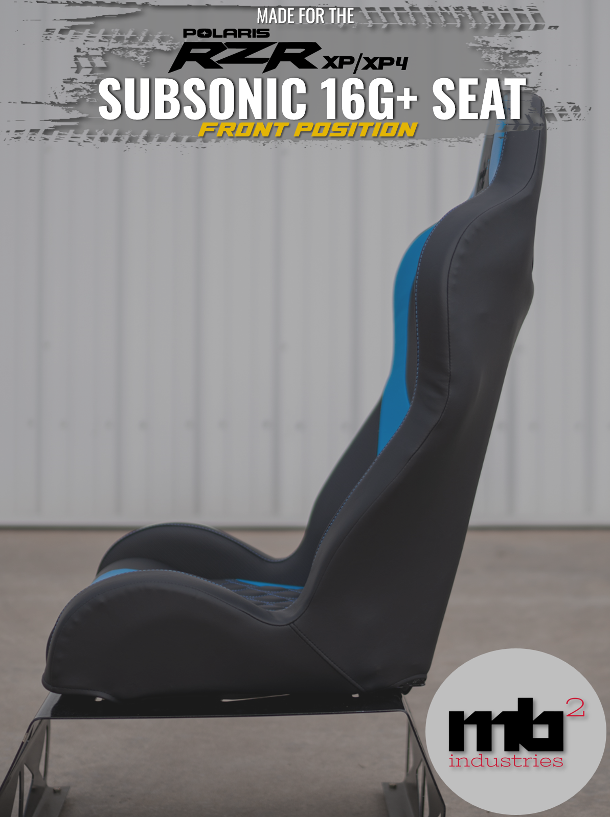 POLARIS RZR XP/XP4 SUBSONIC 16G+ SEAT